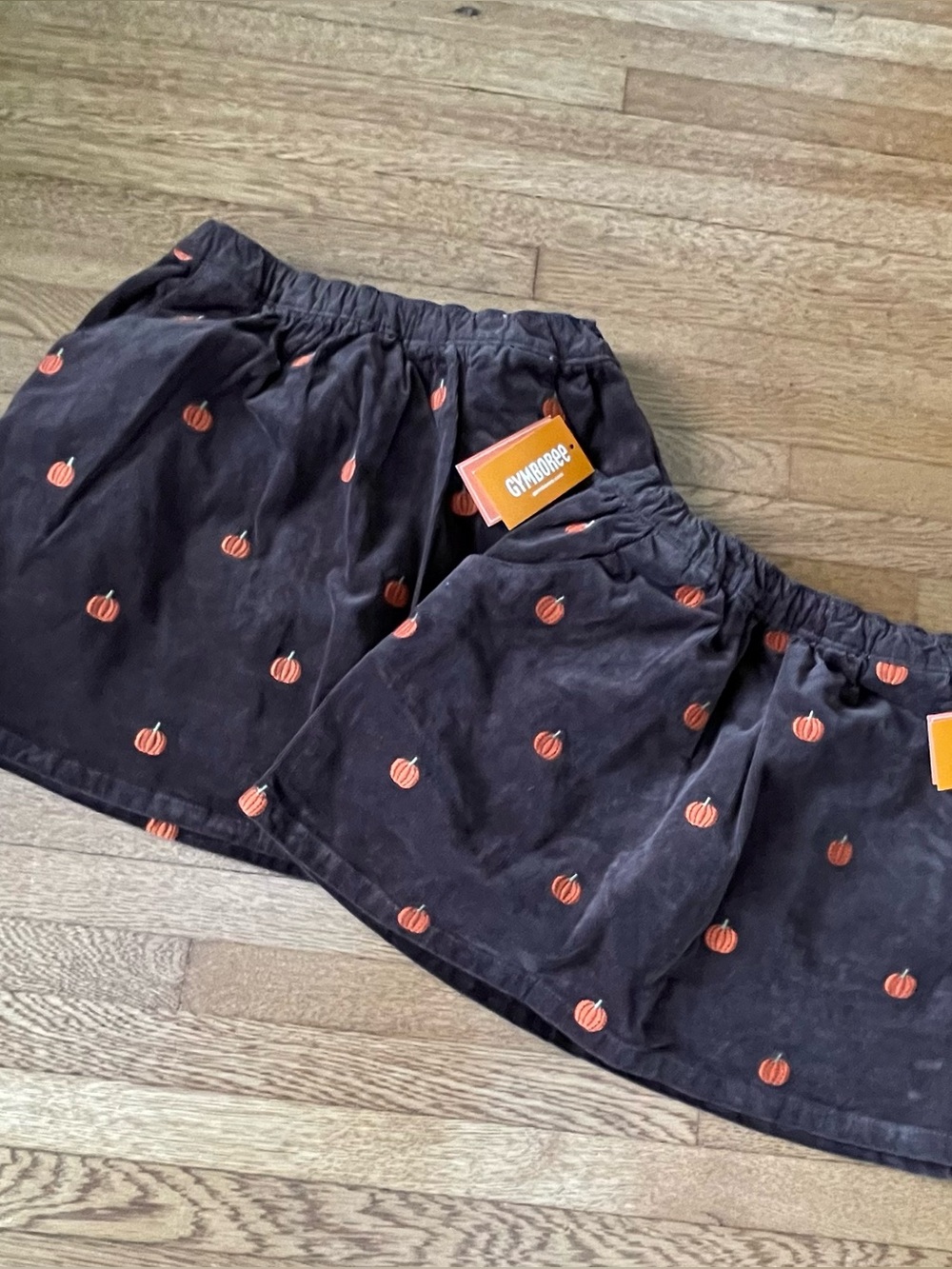 NWT Gymboree Pumpkin SKORT girls 8 brown skirt w shorts brown MATCH???